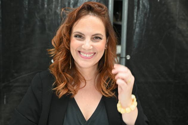 Actress Marie Zielcke poses at the big fan gathering and awards ceremony for the RTL series *Unter Uns*