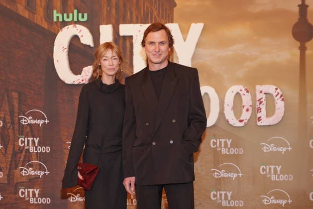 August 31, 2026, Jenny Schily and Lars Eidinger at the premiere of *City of Blood* at Kino International, Berlin, Berlin Berlin