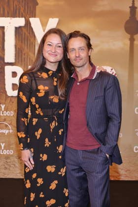 August 31, 2026, Annie Mosebach and Tom Schilling at the premiere of *City of Blood* at Kino International, Berlin, Berlin Berlin