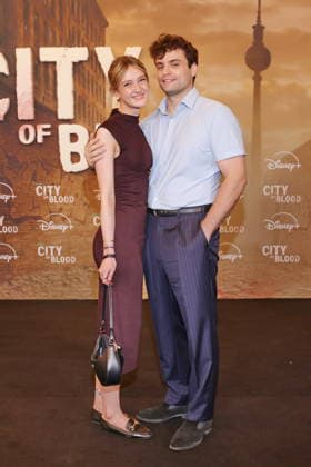 August 31, 2026, Laura Mielke and Daniel Zorn at the premiere of *City of Blood* at Kino International, Berlin, Berlin Berlin