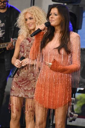 NEW YORK, NY- SEPTEMBER 1: Kimberly Schlapman and Karen Fairchild pictured as Little Big Town performs on NBC™s Today Citi Concert Series at Today Plaza on September 1, 2026 in New York City. Copyright: xmpi099 MediaPunchx