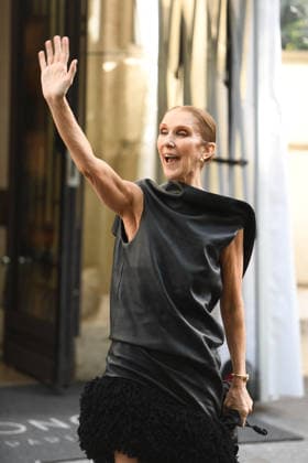 Celine Dion Outside The Royal Monceau - Paris Celine Dion outside the Le Royal Monceau hotel greeted by her fans who sing her one of her songs in Paris, France on September 1, 2026. Photo by Florian Poitout ABACAPRESS.COM Paris France  Copyright: xPoitoutxFlorian ABACAx