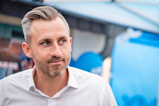 Demokratiefest Haldensleben mit dem AfD-Spitzenkandidaten Ulrich Siegmund, der rund drei Stunden vor Ort teilnimmt;Wahlkampfveranstaltung AfD Demokratiefest in Haldensleben Landtagswahl Sachsen-Anhalt 2026, Haldensleben Sachsen-Anhalt Deutschland Schützenhaus der Schützengilde *** Haldensleben Democracy Festival featuring AfD lead candidate Ulrich Siegmund, who will be on site for about three hours; AfD campaign event at the Democracy Festival in Haldensleben; 2026 Saxony-Anhalt state election; Haldensleben, Saxony-Anhalt, Germany; the Schützenhaus of the Schützengilde