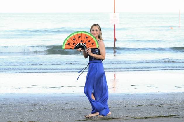 September 1, 2026, Venice, Rome, Italy: Host Greta Scarano during the inaugural photocall at the Venice Biennale, 83rd Venice International Film Festival, Venice, 01 09 2026 Venice Italy  - ZUMAa289 20260901_zia_a289_101 Copyright: xMariaxLauraxAntonellix xAgfx