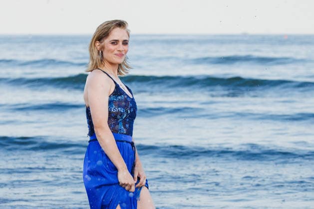 IPA88007296 - VENICE, ITALY - SEPTEMBER 1: Hostess Greta Scarano attends the 2026 host photocall ahead of the 83rd Venice International Film Festival at the Hotel Excelsior on September 1, 2026, in Venice, Italy. Photo: Cinzia Camela.  Copyright: xCinziaxCamela LiveMediax xx 88007296