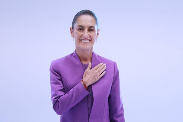 Mexican President Claudia Sheinbaum delivers second State of the Union address MEXICO CITY, MEXICO - SEPTEMBER 01: Mexican President Claudia Sheinbaum attends her second State of the Union address, at the National Palace, in Mexico City, Mexico on September 01, 2026. Sheinbaum, Mexico s first female president, presented key achievements from her administration before beginning a nationwide tour of the country s states. Daniel Cardenas Anadolu Mexico City Mexico. Editorial use only. Please get in touch for any other usage.  Copyright: x2026xAnadoluxDanielxCardenasx