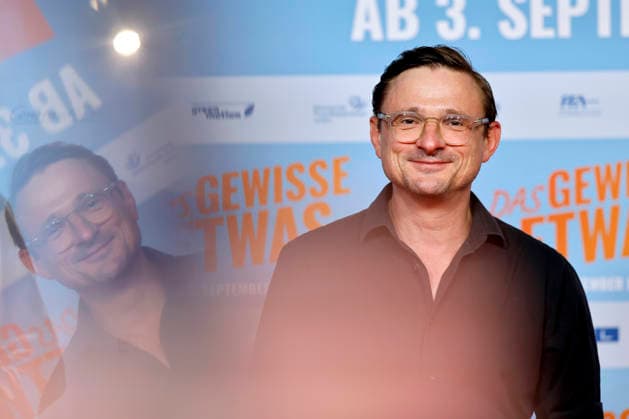 Schauspieler Florian Lukas bei der NRW-Premiere von Das gewisse Etwas im Cinedom-Kino in Köln. Köln, 01.09.2026 NRW Deutschland *** Actor Florian Lukas at the North Rhine-Westphalia premiere of *Das gewisse Etwas* at the Cinedom cinema in Cologne, Cologne, September 1, 2026, North Rhine-Westphalia, Germany Copyright: xChristophxHardtx