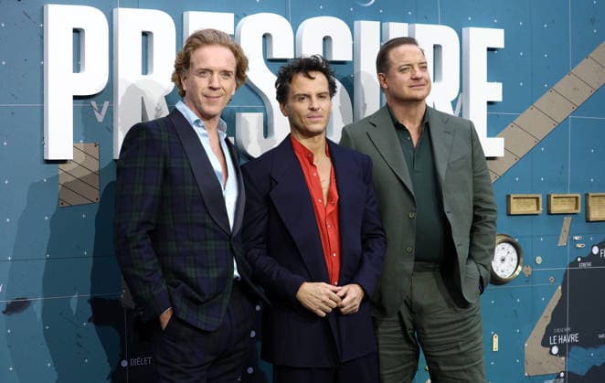 The European premiere of Pressure at Odeon Luxe Leicester Square, London. Damian Lewis, Andrew Scott and Brendan Fraser attend the European premiere of Pressure at Odeon Luxe Leicester Square in London on September 1, 2026. London Odeon Luxe Leicester Square UK Copyright: xFredxDuvalx