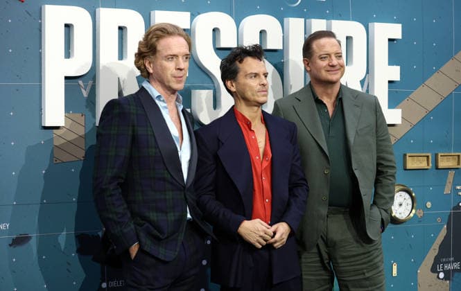 The European premiere of Pressure at Odeon Luxe Leicester Square, London. Damian Lewis, Andrew Scott and Brendan Fraser attend the European premiere of Pressure at Odeon Luxe Leicester Square in London on September 1, 2026. London Odeon Luxe Leicester Square UK Copyright: xFredxDuvalx