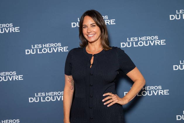 Les Heros Du Louvre Premiere - Paris AJ French actress Julia Vignali attend the photocell of the « Les Heros Du Louvre » Paris Premiere at Cinema l Arlequin on September 1, 2026 in Paris, France. Photo by Alexis Jumeau ABACAPRESS.COM Paris France  Copyright: xJumeauxAlexis ABACAx