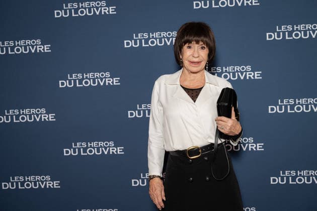 Les Heros Du Louvre Premiere - Paris AJ French actress Daniele Evenou attend the photocell of the « Les Heros Du Louvre » Paris Premiere at Cinema l Arlequin on September 1, 2026 in Paris, France. Photo by Alexis Jumeau ABACAPRESS.COM Paris France  Copyright: xJumeauxAlexis ABACAx