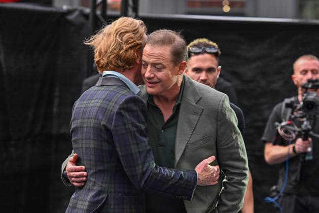 Celebrities attend the European premiere of Pressure in London, United Kingdom Featuring: Damian Lewis, Brendan Fraser Where: London, United Kingdom When: 01 Sep 2026 Credit: Cover Images EDITORIAL USE ONLY. NOT FOR USE BY NEWSPAPERS BASED IN THE UK. Copyright: xx coverimg55964579