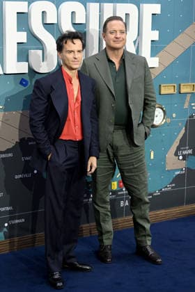 Celebrities attend the European premiere of Pressure in London, United Kingdom Featuring: Andrew Scott, Brendan Fraser Where: London, United Kingdom When: 01 Sep 2026 Credit: Cover Images EDITORIAL USE ONLY. NOT FOR USE BY NEWSPAPERS BASED IN THE UK. Copyright: xx coverimg55964589