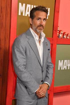 NEW YORK, NY - SEPTEMBER 1: Ryan Reynolds at the Apple TV Original film premiere of Mayday on September 1, 2026 at AMC Lincoln Square in New York City. Copyright: xmpi099x