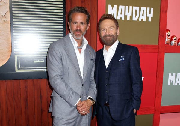 Apple TV s Mayday New York Premiere Ryan Reynolds and Kenneth Branagh attending Apple TV s Mayday New York Premiere held at the AMC Lincoln Square on September 1, 2026 in New York City, NY New York City AMC Lincoln Square NY USA Copyright: xStevenxBergman AFF-USA.COMx