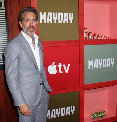 Apple TV s Mayday New York Premiere Ryan Reynolds attending Apple TV s Mayday New York Premiere held at the AMC Lincoln Square on September 1, 2026 in New York City, NY New York City AMC Lincoln Square NY USA Copyright: xStevenxBergman AFF-USA.COMx