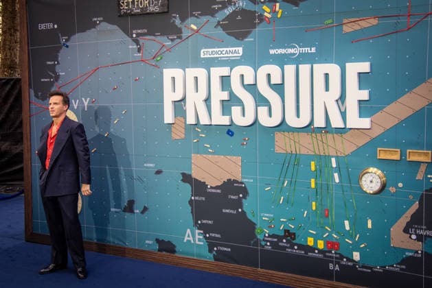 Pressure European Premiere at Odeon Luxe Leicester Square in London - 01 Sep 2026 Andrew Scott attends the European Premiere of Pressure at Odeon Luxe Leicester Square. London United Kingdom Copyright: xLoredanaxSangiulianox xSOPAxImagesx LSangiuliano-4961