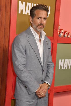 NEW YORK, NY - SEPTEMBER 1: Ryan Reynolds at the Apple TV Original films™ premiere of Mayday on September 1, 2026 at AMC Lincoln Square in New York City. Copyright: xmpi099 MediaPunchx