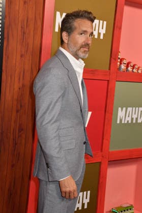 NEW YORK, NY - SEPTEMBER 1: Ryan Reynolds at the Apple TV Original films™ premiere of Mayday on September 1, 2026 at AMC Lincoln Square in New York City. Copyright: xmpi099 MediaPunchx