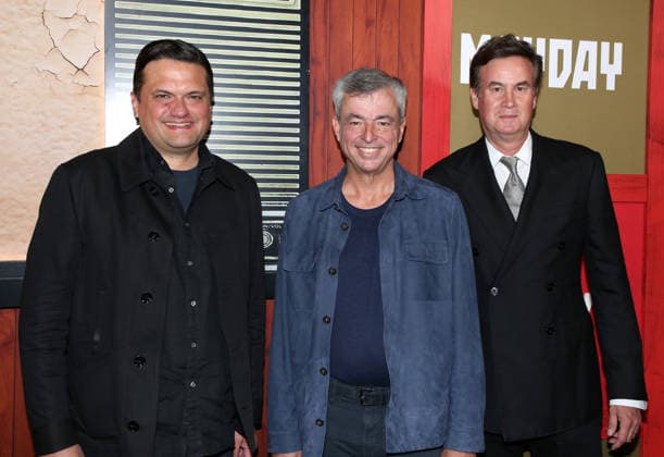 Apple TV s Mayday New York Premiere Matt Dentler, Eddy Cue and Zack Van Amburg attending Apple TV s Mayday New York Premiere held at the AMC Lincoln Square on September 1, 2026 in New York City, NY New York City AMC Lincoln Square NY USA Copyright: xStevenxBergman AFF-USA.COMx