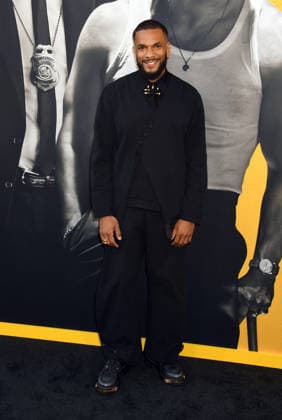 LOS ANGELES, CA - SEPTEMBER 1: Biko Eisen-Martin at the LA premiere of By Any Means on September 1, 2026 at Paramount Theatre in Los Angeles, California. Copyright: xJeffreyxMayerx