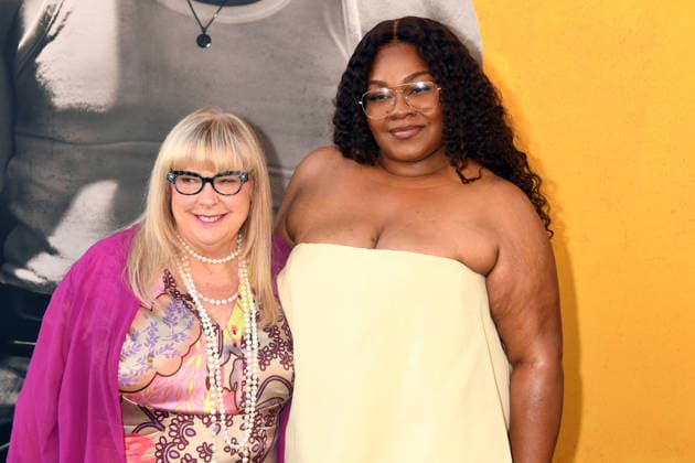 LOS ANGELES, CA - SEPTEMBER 1: Colleen Camp at the LA premiere of By Any Means on September 1, 2026 at Paramount Theatre in Los Angeles, California. Copyright: xJeffreyxMayerx
