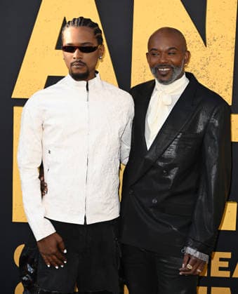 ˜By Any Means™ Los Angeles Premiere Chester Algernal Gordon and Elegance Bratton arriving to the By Any Means Los Angeles premiere held at the Paramount Theatre on September 1, 2026 in Los Angeles, CA. Los Angeles Paramount Theatre California USA Copyright: xLeexWattx xAFF-USA.COMx