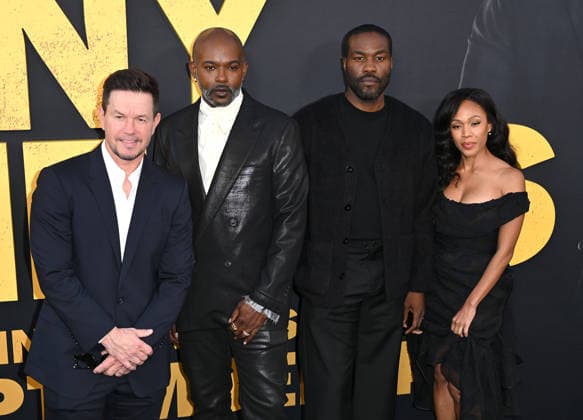 ˜By Any Means™ Los Angeles Premiere Mark Wahlberg, Elegance Bratton, Yahya Abdul-Mateen II and Nicole Beharie arriving to the By Any Means Los Angeles premiere held at the Paramount Theatre on September 1, 2026 in Los Angeles, CA. Los Angeles Paramount Theatre California USA Copyright: xLeexWattx xAFF-USA.COMx