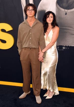 LOS ANGELES, CA - SEPTEMBER 1: David Kushner at the LA premiere of By Any Means on September 1, 2026 at Paramount Theatre in Los Angeles, California. Copyright: xJeffreyxMayerx