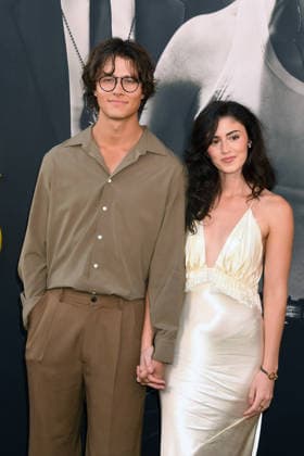 LOS ANGELES, CA - SEPTEMBER 1: David Kushner at the LA premiere of By Any Means on September 1, 2026 at Paramount Theatre in Los Angeles, California. Copyright: xJeffreyxMayerx