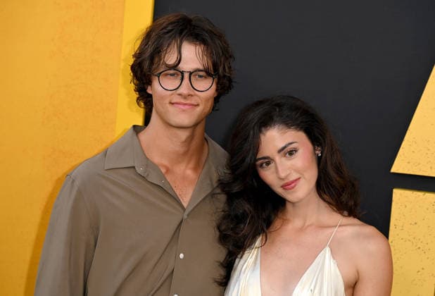 ˜By Any Means™ Los Angeles Premiere David Kushner and Nikki Mitchell arriving to the By Any Means Los Angeles premiere held at the Paramount Theatre on September 1, 2026 in Los Angeles, CA. Los Angeles Paramount Theatre California USA Copyright: xLeexWattx xAFF-USA.COMx