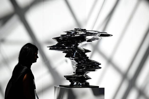 SYDNEY CONTEMPORARY MEDIA PREVIEW, ˜Gate™ by Tony Cragg during a preview of the 10th edition of the Sydney Contemporary Art Fair, at Carriageworks, in Sydney, Wednesday, September 2, 2026. ( NO ARCHIVING SYDNEY NSW AUSTRALIA  Copyright: xDEANxLEWINSx 20260902176462671517