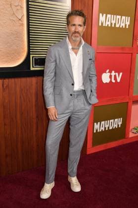 Apple TV Original Films’ Premiere Of Mayday Apple TV Original films’ premiere of Mayday on September 1, 2026 at AMC Lincoln Square in New York City. Credit: John Fycke AdMedia. 01 Sep 2026 Pictured: Ryan Reynolds.  Copyright: xThexMegaxAgencyxJohnxFycke AdMediax xMEGAx