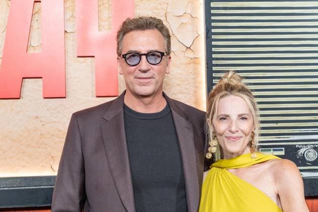 September 1, 2026, Bronx, New York, USA: Jonathan Goldstein and Adena Halpern Samson Goldstein attend premiere of Apple TV Original Films Mayday at AMC Lincoln Square in New York, NY on September 1, 2026. Bronx USA - ZUMAr339 20260901_znp_r339_009 Copyright: xLevxRadinx