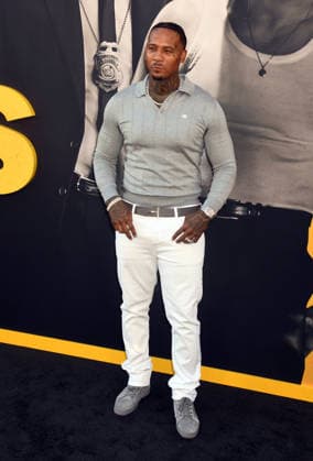 LOS ANGELES, CA - SEPTEMBER 1: Moneybagg Yo at the LA premiere of By Any Means on September 1, 2026 at Paramount Theatre in Los Angeles, California. Copyright: xJeffreyxMayerx