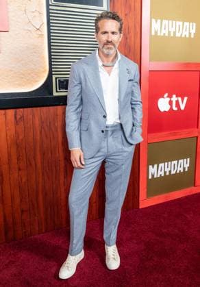September 1, 2026, Bronx, New York, USA: Ryan Reynolds wearing suit by Brunello Cucinelli attends premiere of Apple TV Original Films Mayday at AMC Lincoln Square in New York, NY on September 1, 2026. Bronx USA - ZUMAr339 20260901_znp_r339_055 Copyright: xLevxRadinx