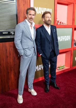 September 1, 2026, Bronx, New York, USA: Ryan Reynolds and Sir Kenneth Branagh attend premiere of Apple TV Original Films Mayday at AMC Lincoln Square in New York, NY on September 1, 2026. Bronx USA - ZUMAr339 20260901_znp_r339_061 Copyright: xLevxRadinx