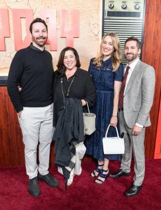 September 1, 2026, Bronx, New York, USA: Marc Bortz, Carin Sage, Ashley Fox, Jonathan Pariseau attend premiere of Apple TV Original Films Mayday at AMC Lincoln Square in New York, NY on September 1, 2026. Bronx USA - ZUMAr339 20260901_znp_r339_075 Copyright: xLevxRadinx