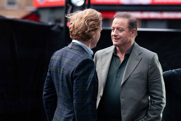 Pressure European Premiere - Arrivals Damian Lewis and Brendan Fraser attend the Pressure European Premiere at Odeon Luxe Leicester Square on September 01, 2026 in London, England., Credit:Lounis Tiar Avalon United Kingdom, London, Leicester Square  Copyright: xLounisxTiarx xAvalonx 1130007741
