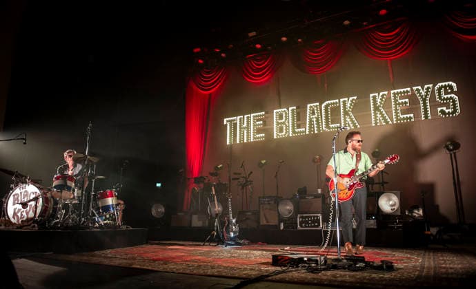 The Black Keys at O2 Academy Brixton 01 09 2026 American rock duo The Black Keys perform at O2 Academy Brixton in London on 1st September 2026 as part of their The Peaches n Kream World Tour 26 . Dan Auerbach lead vocals, guitars Patrick Carney drums, percussions, Credit:Zoran Veselinovic B4859 Avalon UK, London, O2 Academy Brixton  Copyright: xZoranxVeselinovicx xB4859x xAvalonx 1130011770