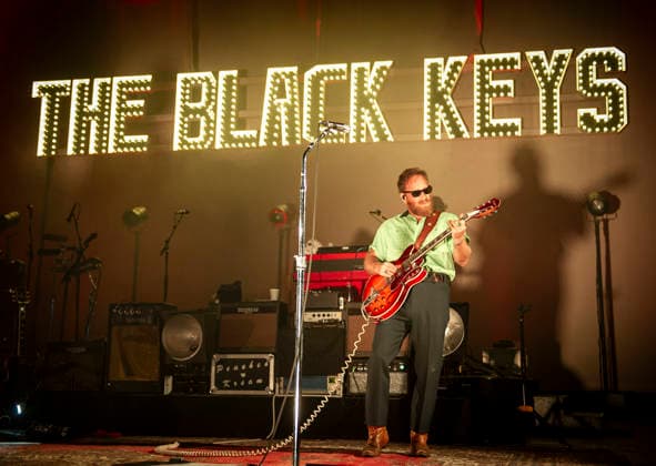 The Black Keys at O2 Academy Brixton 01 09 2026 American rock duo The Black Keys perform at O2 Academy Brixton in London on 1st September 2026 as part of their The Peaches n Kream World Tour 26 . Dan Auerbach lead vocals, guitars Patrick Carney drums, percussions, Credit:Zoran Veselinovic B4859 Avalon UK, London, O2 Academy Brixton  Copyright: xZoranxVeselinovicx xB4859x xAvalonx 1130011775