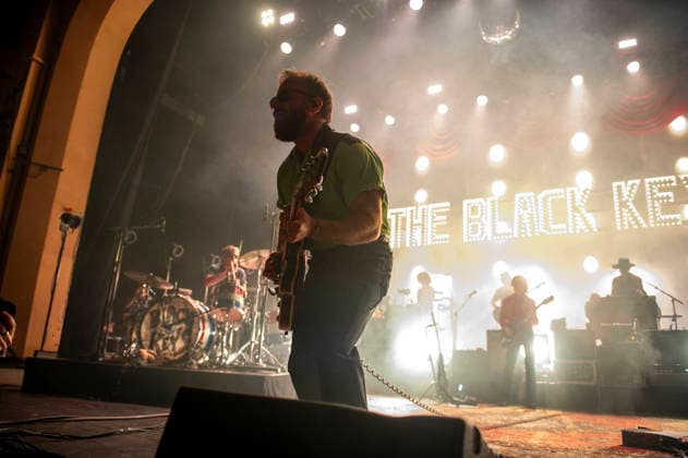 The Black Keys at O2 Academy Brixton 01 09 2026 American rock duo The Black Keys perform at O2 Academy Brixton in London on 1st September 2026 as part of their The Peaches n Kream World Tour 26 . Dan Auerbach lead vocals, guitars Patrick Carney drums, percussions, Credit:Zoran Veselinovic B4859 Avalon UK, London, O2 Academy Brixton  Copyright: xZoranxVeselinovicx xB4859x xAvalonx 1130011799