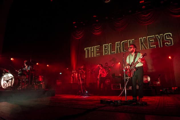 The Black Keys at O2 Academy Brixton 01 09 2026 American rock duo The Black Keys perform at O2 Academy Brixton in London on 1st September 2026 as part of their The Peaches n Kream World Tour 26 . Dan Auerbach lead vocals, guitars Patrick Carney drums, percussions, Credit:Zoran Veselinovic B4859 Avalon UK, London, O2 Academy Brixton  Copyright: xZoranxVeselinovicx xB4859x xAvalonx 1130011801