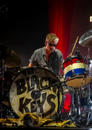 The Black Keys at O2 Academy Brixton 01 09 2026 American rock duo The Black Keys perform at O2 Academy Brixton in London on 1st September 2026 as part of their The Peaches n Kream World Tour 26 . Dan Auerbach lead vocals, guitars Patrick Carney drums, percussions, Credit:Zoran Veselinovic B4859 Avalon UK, London, O2 Academy Brixton  Copyright: xZoranxVeselinovicx xB4859x xAvalonx 1130011838