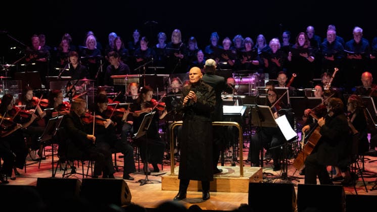 Billy Corgan: Mellon Collie and The Infinite Sadness at Royal Festival Hall, London American singer-songwriter Billy Corgan performs songs from Smashing Pumpkins Mellon Collie and the Infinite Sadness double album with orchestral and opera arrangements featuring The Crouch End Festival Chorus at Royal Festival Hall in London, England, UK on Tuesday 1 September 2026., Credit:Justin Ng Avalon UK, England, London, Royal Festival Hall  Copyright: xJustinxNgx xAvalonx 1130010783