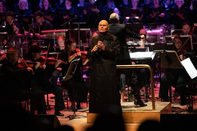 Billy Corgan: Mellon Collie and The Infinite Sadness at Royal Festival Hall, London American singer-songwriter Billy Corgan performs songs from Smashing Pumpkins Mellon Collie and the Infinite Sadness double album with orchestral and opera arrangements featuring The Crouch End Festival Chorus at Royal Festival Hall in London, England, UK on Tuesday 1 September 2026., Credit:Justin Ng Avalon UK, England, London, Royal Festival Hall  Copyright: xJustinxNgx xAvalonx 1130010793