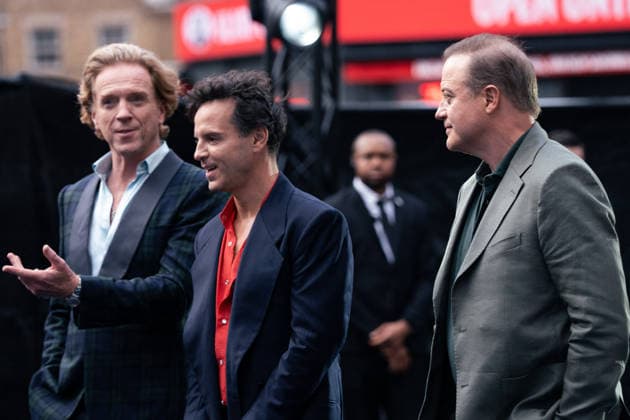 Pressure European Premiere - London Damian Lewis, Andrew Scott and Brendan Fraser attend the Pressure European Premiere at Odeon Luxe Leicester Square on September 01, 2026 in London, England. Photo by LouisPhotography ABACAPRESS.COM London United Kingdom  Copyright: xLounisPhotography ABACAx