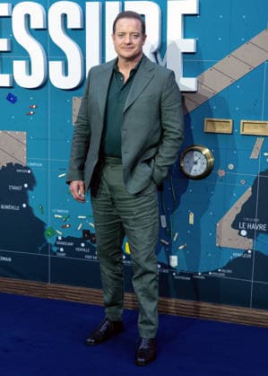 Brendan Fraser attends Pressure European Premiere at the Odeon Luxe, Leicester Square in London, England. UK. Tuesday 1st September 2026. Copyright: xJamesxWarrenx PRESSURE - EUROPEAN PREMIERE19