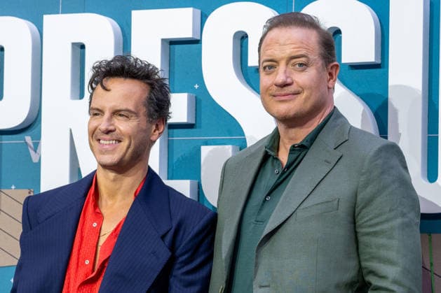 Andrew Scott and Brendan Fraser attends Pressure European Premiere at the Odeon Luxe, Leicester Square in London, England. UK. Tuesday 1st September 2026. Copyright: xJamesxWarrenx PRESSURE - EUROPEAN PREMIERE6