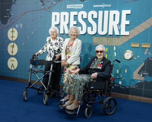 Ruth Barnwell, Dorothea Barron and Marie Scott attends Pressure European Premiere at the Odeon Luxe, Leicester Square in London, England. UK. Tuesday 1st September 2026. Copyright: xJamesxWarrenx PRESSURE - EUROPEAN PREMIERE66